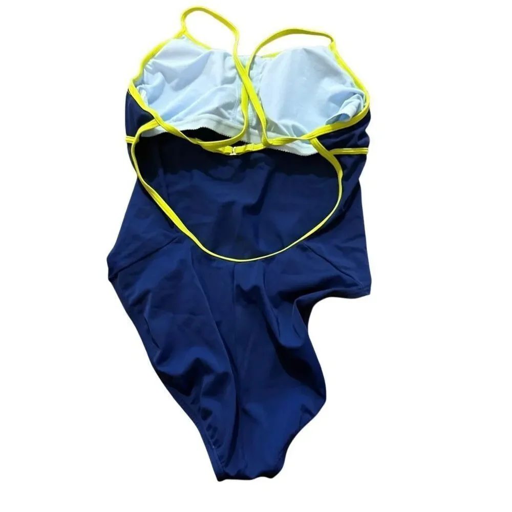 Nike blue one piece bikini size 12 girls